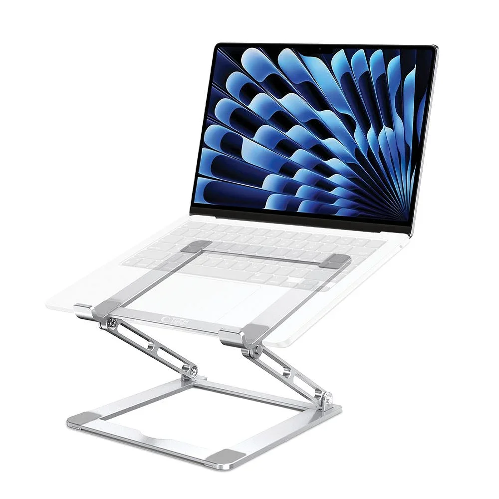 Φωτογραφία προϊόντος: Tech-Protect Prodesk Universal Ρυθμιζόμενη Βάση Laptop Silver