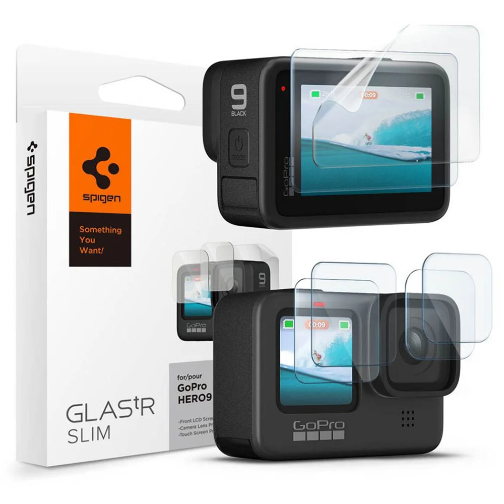 Φωτογραφία προϊόντος: Spigen Προστασία Οθόνης Glas.tR Slim (2-set) GoPro Hero 9 / 10 / 11 / 12 Clear
