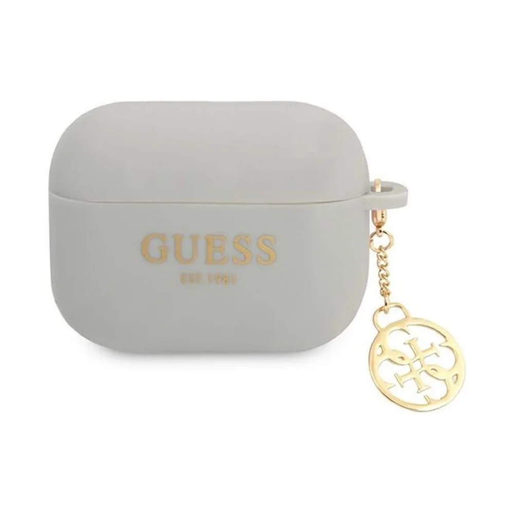 Φωτογραφία προϊόντος: Guess Θήκη 4G Charms Silicone για Apple AirPods Pro Grey