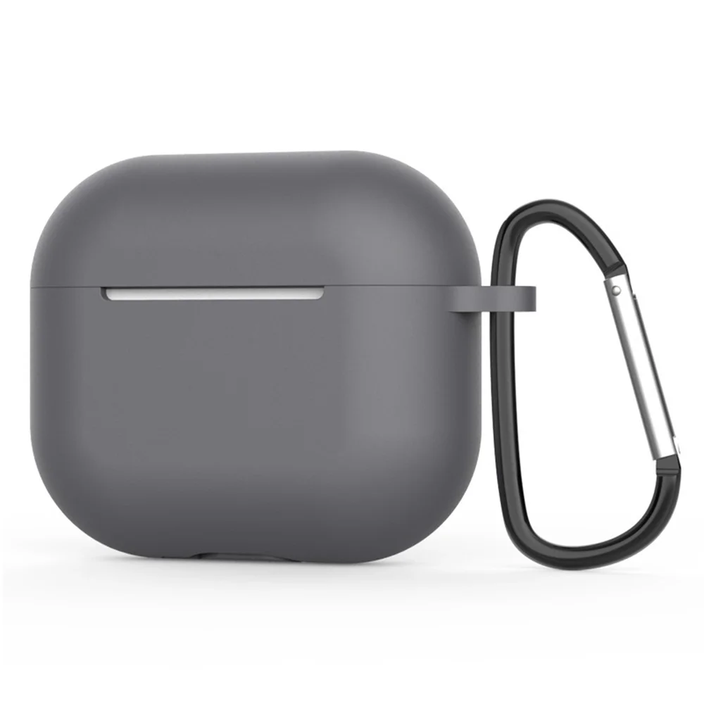 Φωτογραφία προϊόντος: Techsuit Θήκη Silicone AirPods 4 Smooth Ultrathin Grey
