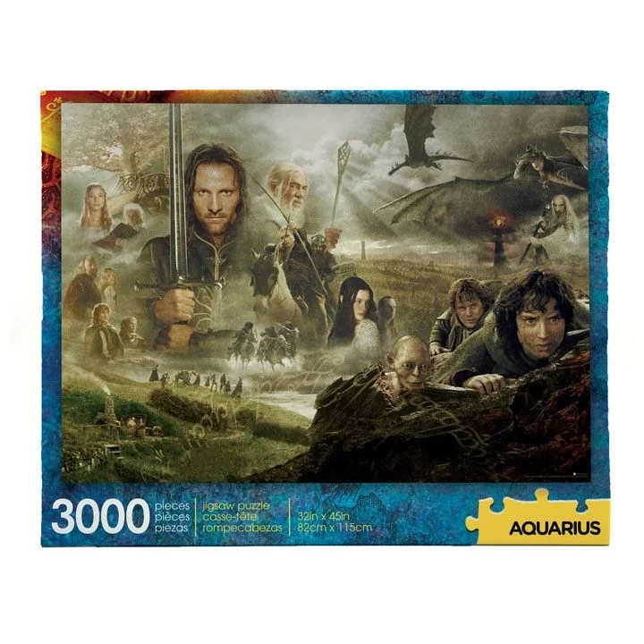 Φωτογραφία προϊόντος: Aquarius Lord of the Rings Jigsaw Puzzle Saga (3000 pieces)