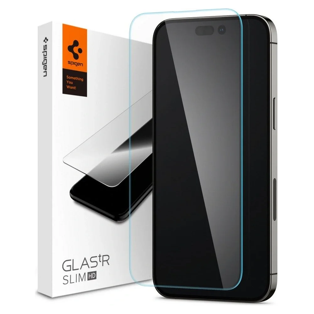 Φωτογραφία προϊόντος: Spigen GLAS.tR Slim Tempered Glass Apple iPhone 14 Pro Max