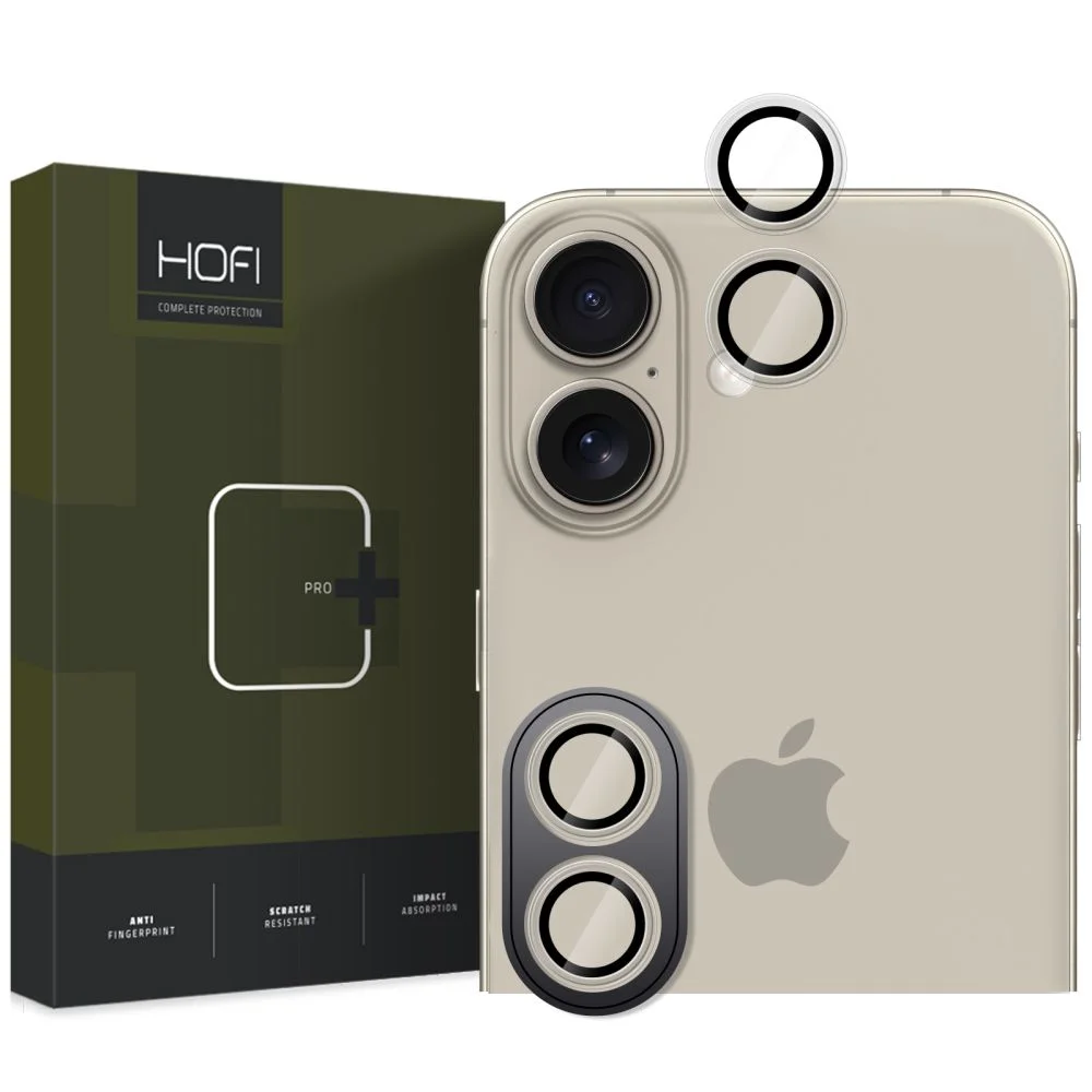 Φωτογραφία προϊόντος: Hofi Camera Protector Tempered Glass Camring Pro+ iPhone 16 / 16 Plus Clear