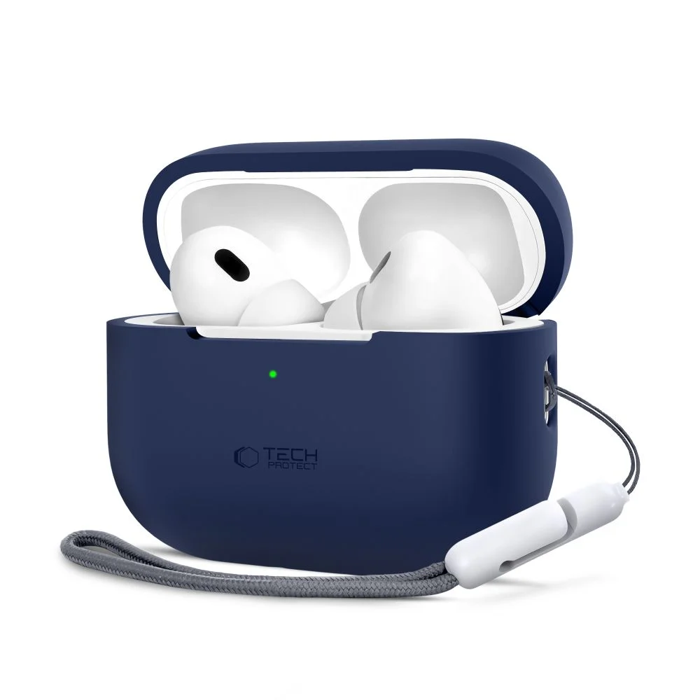 Φωτογραφία προϊόντος: Tech-Protect Θήκη Σιλκόνης Apple AirPods Pro 1 / 2 Navy Blue
