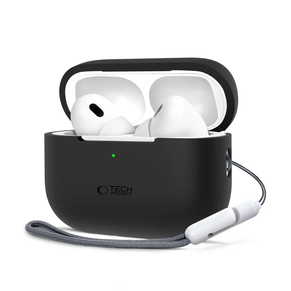 Φωτογραφία προϊόντος: Tech-Protect Θήκη Σιλκόνης Apple AirPods Pro 1 / 2 Black
