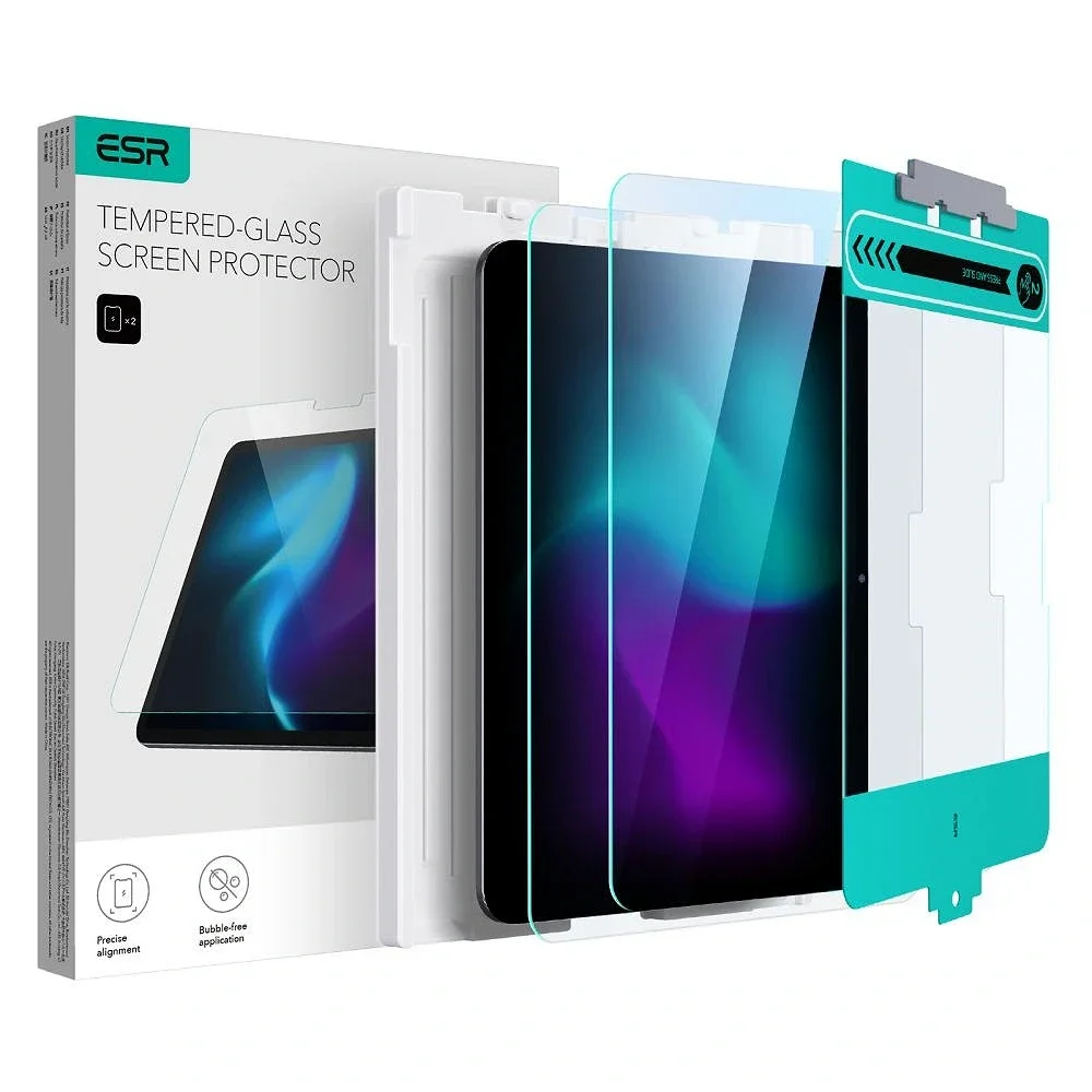 Φωτογραφία προϊόντος: ESR Tempered Glass 2-pack iPad Pro 13” 7 / 8 / 2024-2025 Clear