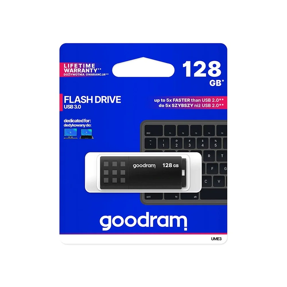 Φωτογραφία προϊόντος: OEM Goodram Flash Drive UME3 128GB USB 3.0 Black