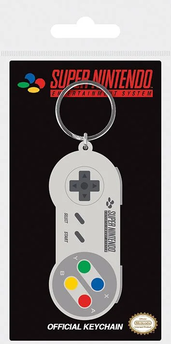 Φωτογραφία προϊόντος: Pyramid International Nintendo Rubber Keychain SNES Controller 6 cm