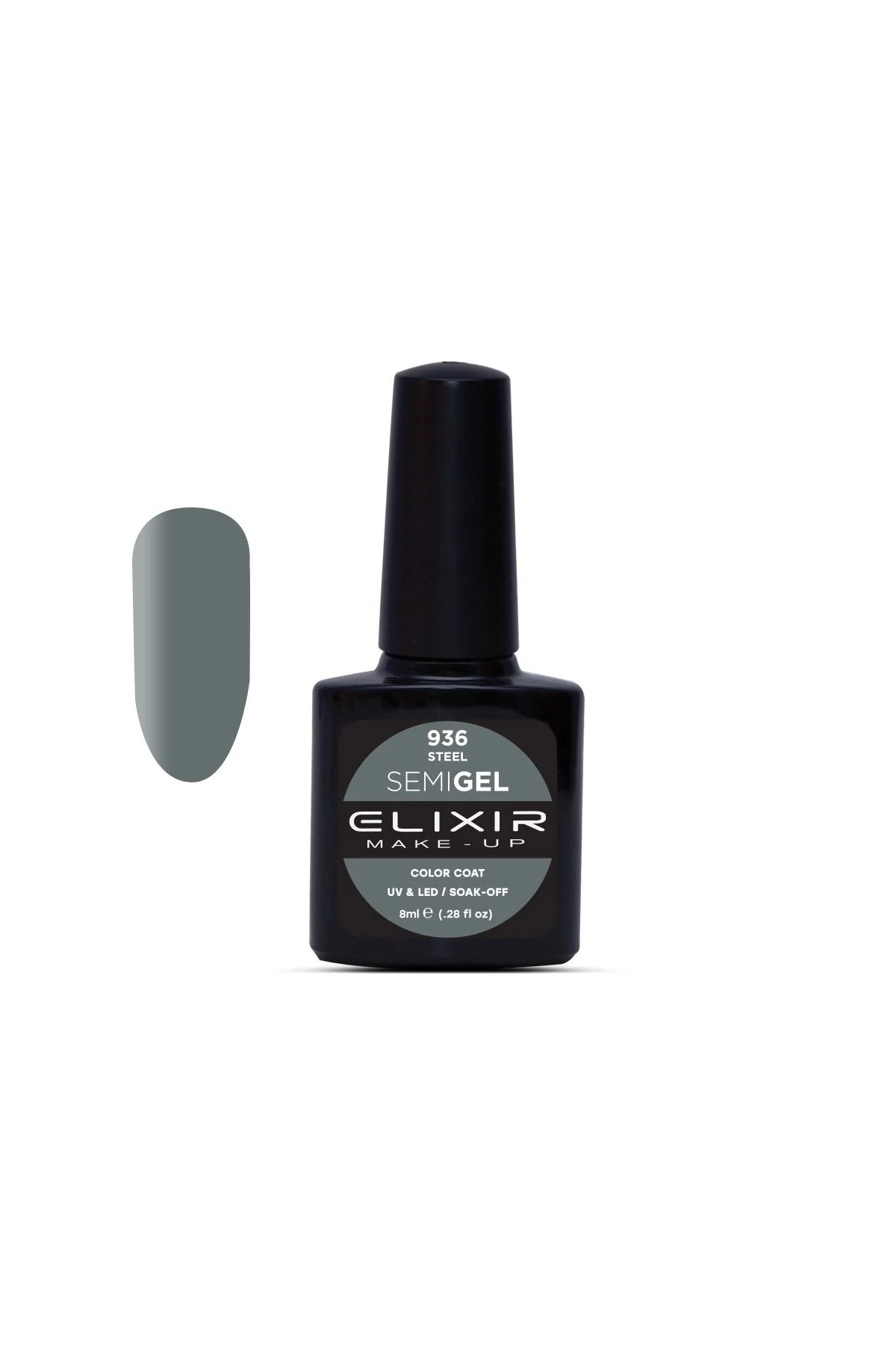 Φωτογραφία προϊόντος: Elixir Ημιμόνιμο βερνίκι 8ml – #936 (Steel)