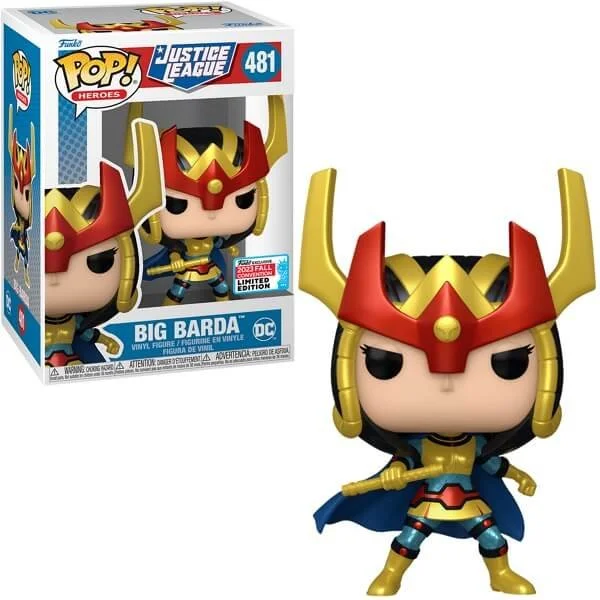 Φωτογραφία προϊόντος: Funko POP Heroes Justice League - Big Barda 481 Vinyl Figure 2023 Fall Convention Exclusive