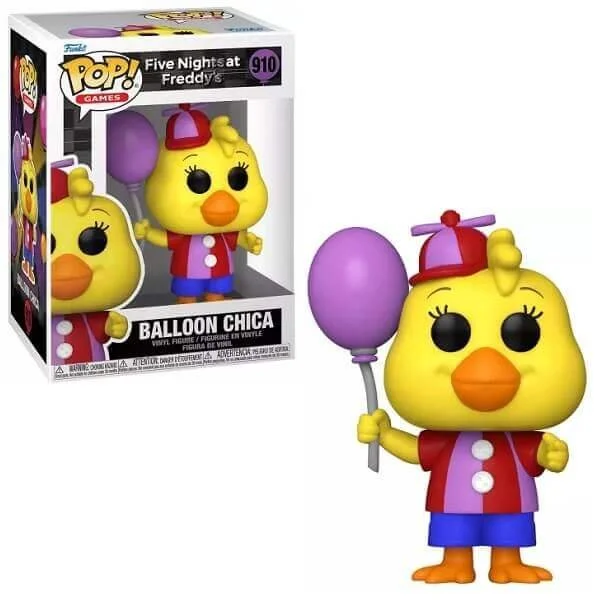 Φωτογραφία προϊόντος: Funko POP Games Five Nights at Freddy's - Balloon Chica 910 Vinyl Figure