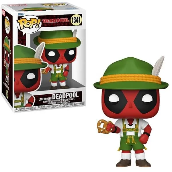 Φωτογραφία προϊόντος: Funko POP Marvel Deadpool - Lederhosen Deadpool 1341 Bobble-Head