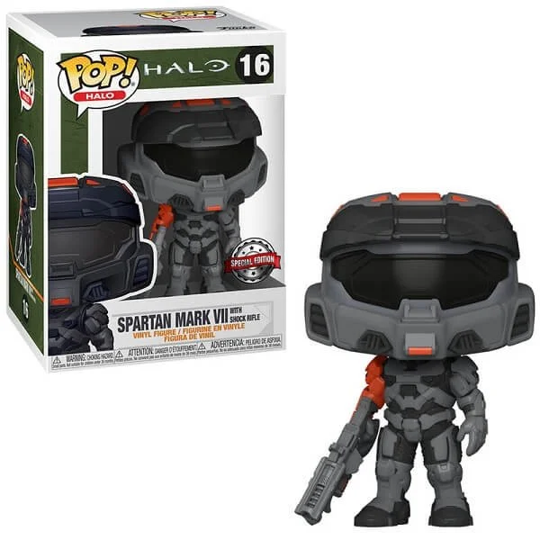 Φωτογραφία προϊόντος: Funko POP Games Halo - Spartan Mark VII with Shock Rifle 16 Vinyl Figure Special Edition