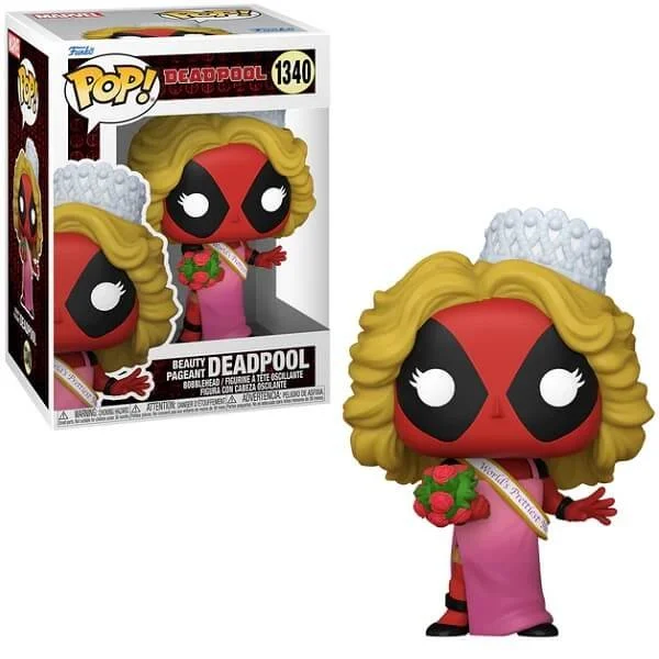 Φωτογραφία προϊόντος: Funko POP Marvel Deadpool - Beauty Pageant Deadpool 1340 Bobble-Head
