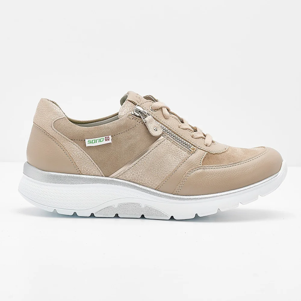 Φωτογραφία προϊόντος: MEPHISTO SANO Mephisto/Sano Sneakers Γυναικείο δέρμα/δέρμα Nubuck Μπεζ SAN/IZAE-S L/TAUPE