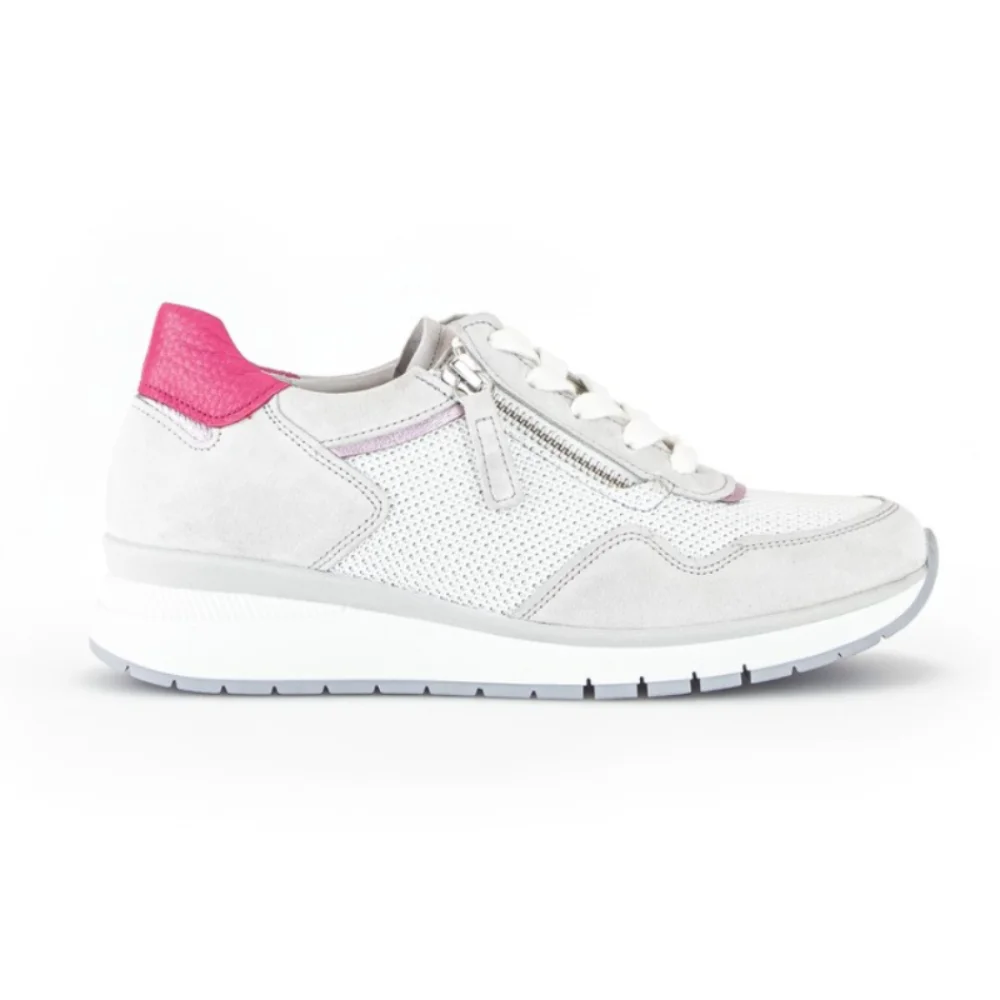 Φωτογραφία προϊόντος: Gabor Sneakers Γυναικείο δέρμα/ύφασμα Άσπρο GAB/46308 61-WEISS