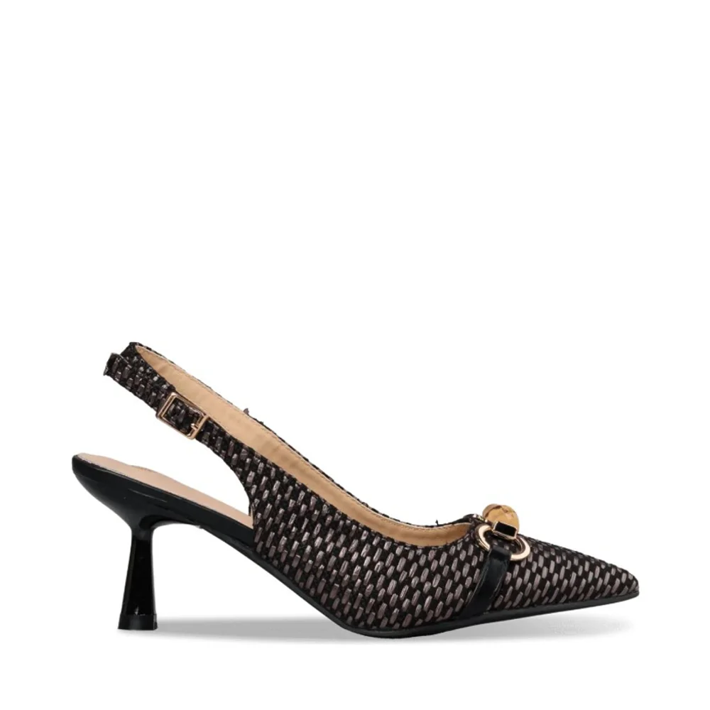 Φωτογραφία προϊόντος: Envie γόβες slingback E84-21242-34 μαύρο