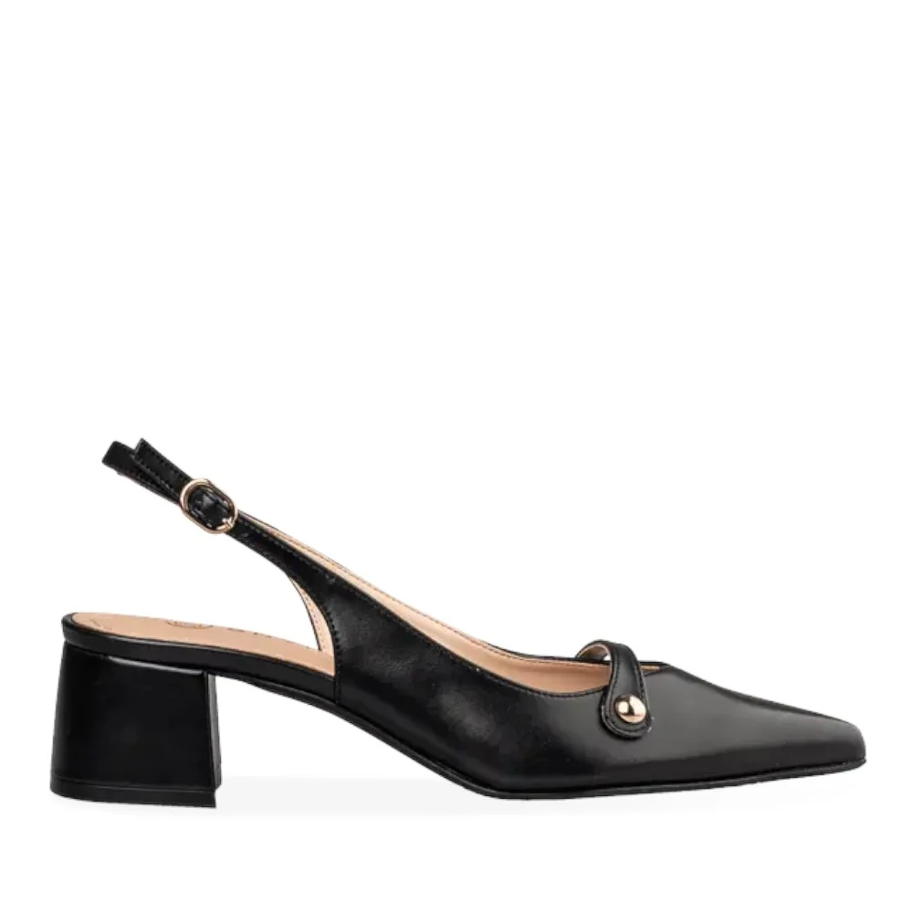 Φωτογραφία προϊόντος: Envie Slingback γόβες E02-21741-34 μαύρο