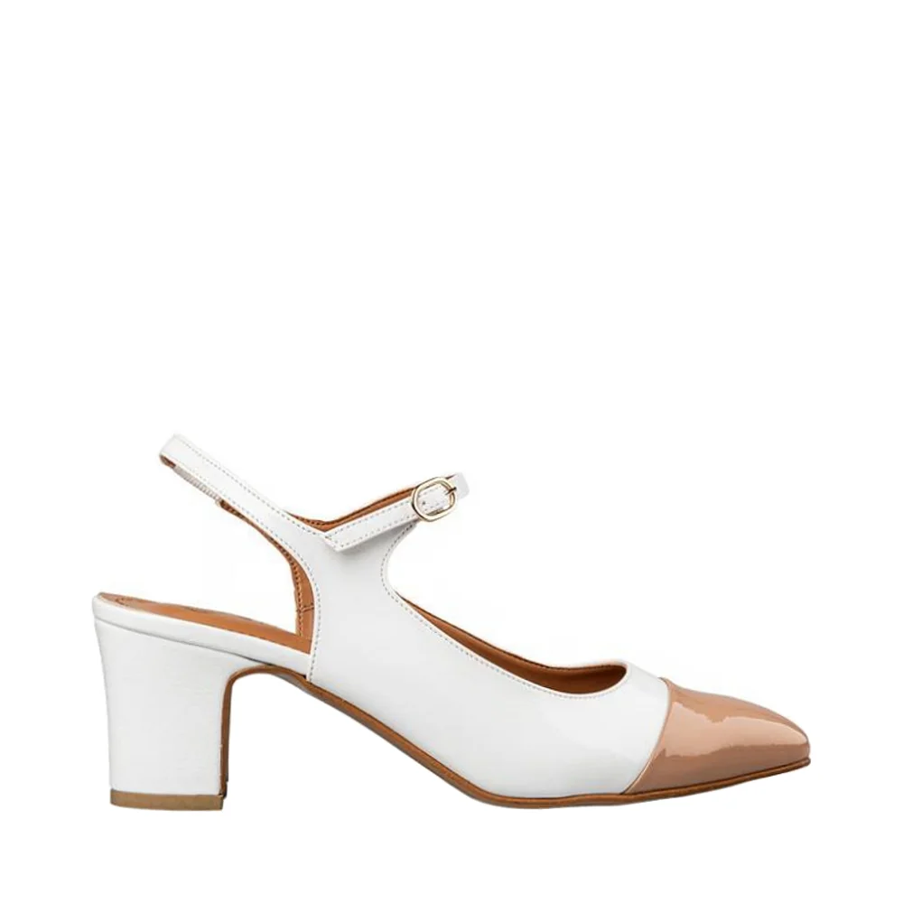 Φωτογραφία προϊόντος: Envie γόβες slingback E02-19052-33 λευκό