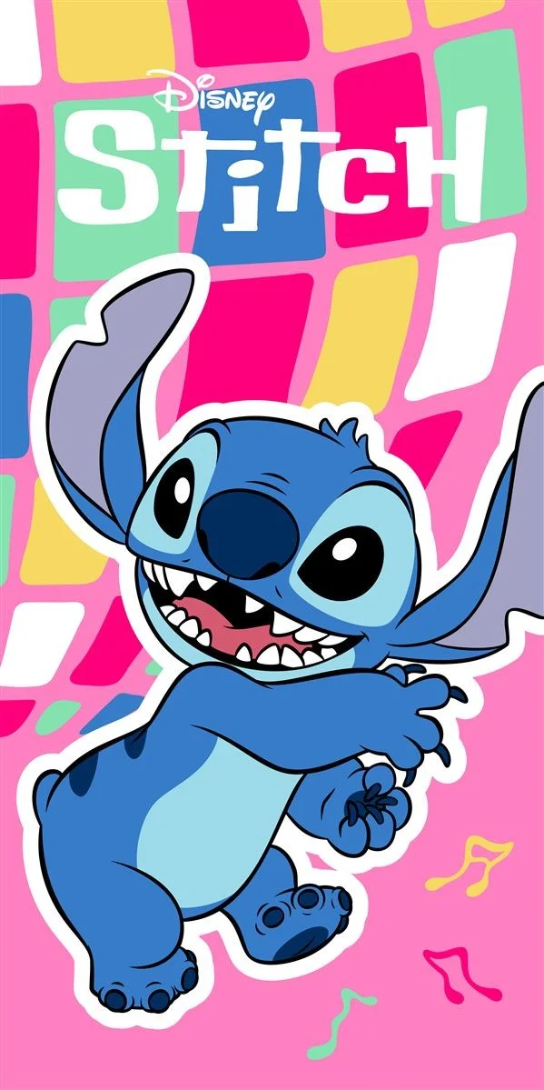 Φωτογραφία προϊόντος: DIMcol Πετσέτα Θαλάσσης Quick Dry Disney Home Lilo & Stitch 188 70X140 Pink 100% Microfiber