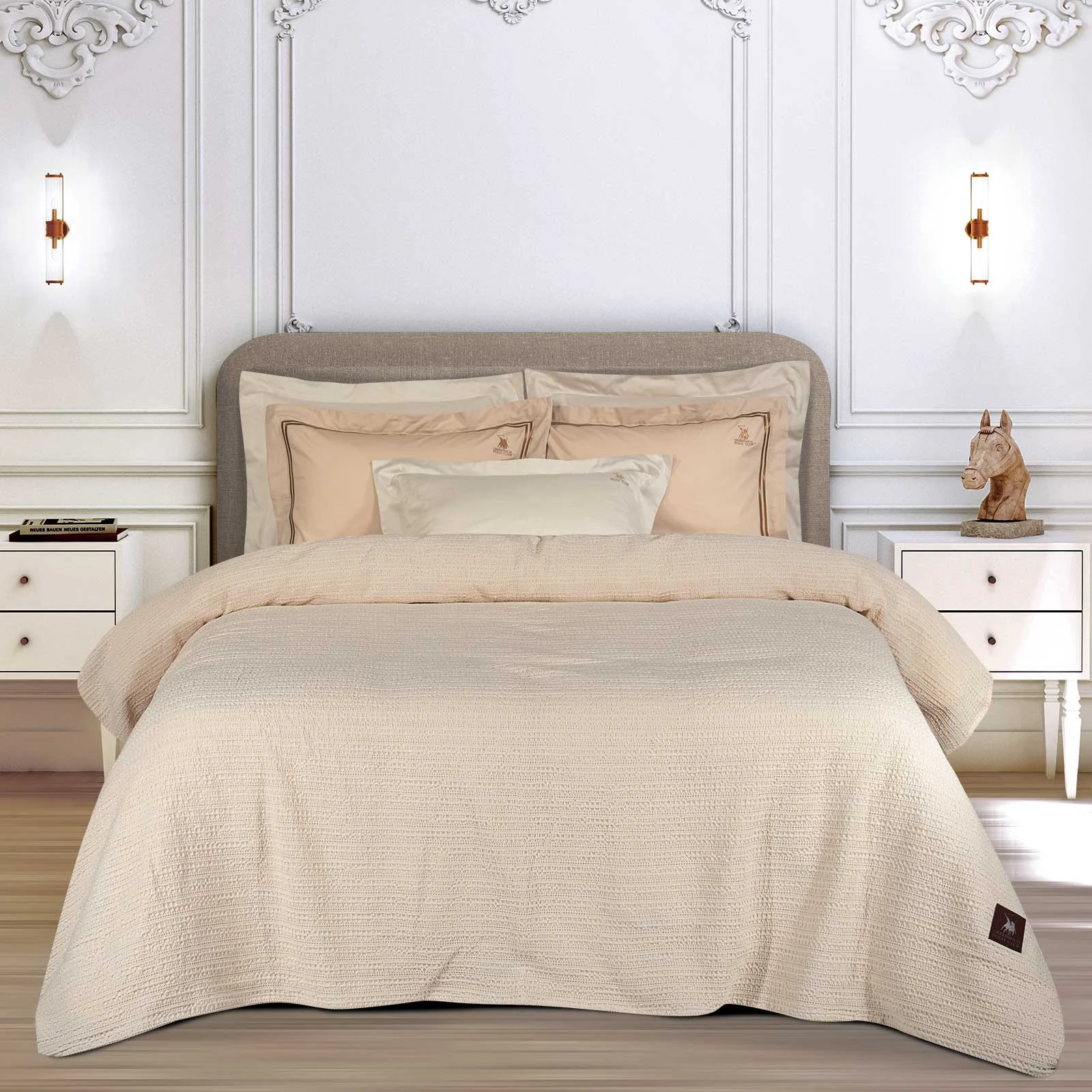 Φωτογραφία προϊόντος: Greenwich Polo Club Κουβερτα Πικε 220X240 Essential 4456 Ecru Ecru