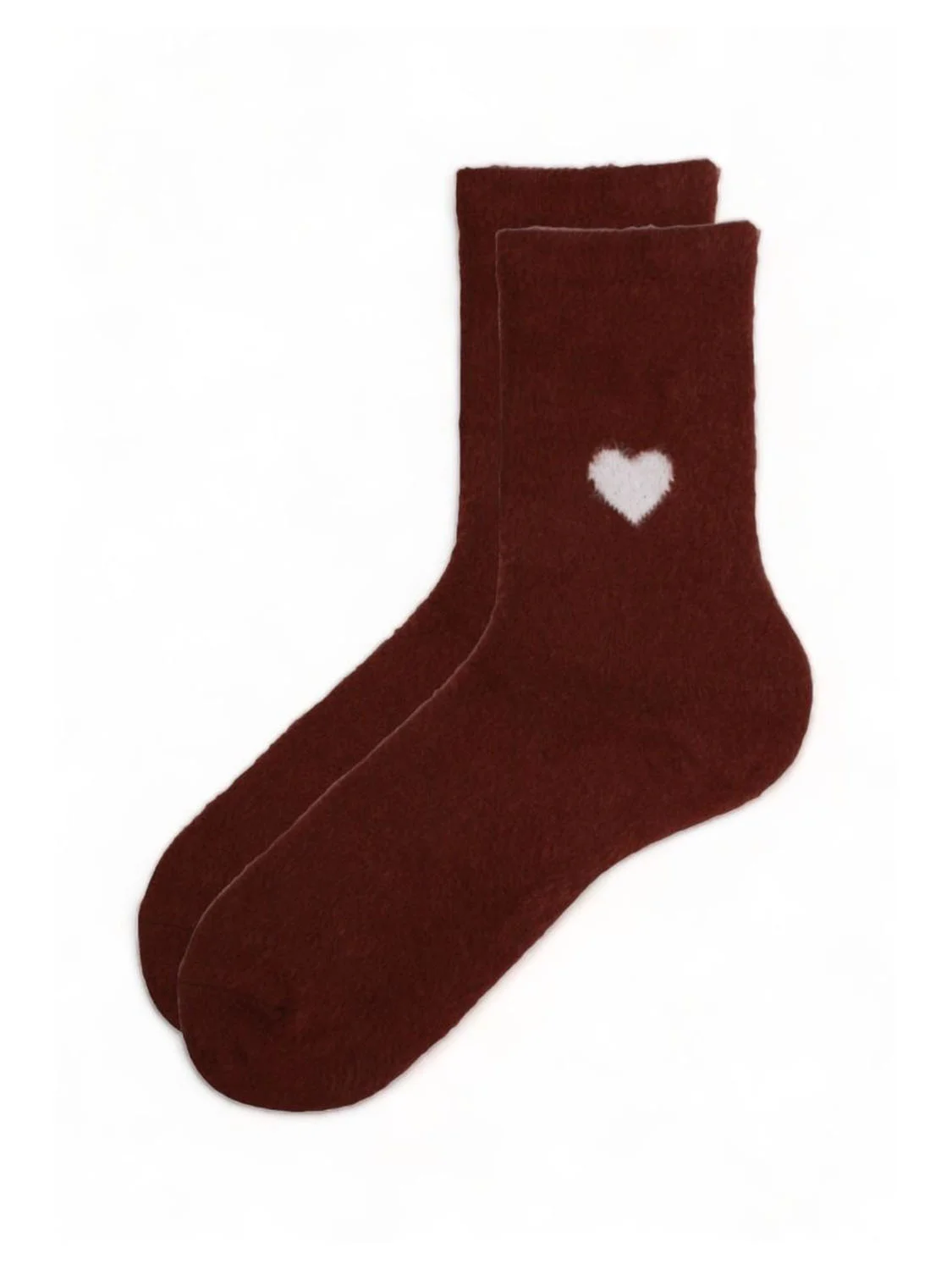 Φωτογραφία προϊόντος: SOMA SOCKS ΓΥΝΑΙΚΕΙΑ ΚΑΛΤΣΑ ΜΑΛΛΙΝΗ ΖΕΣΤΗ ΜΑΛΑΚΗ ONE SIZE SOMA SOFTWOOL HEART SMW01 - ΣΟΚΟΛΑΤΙ