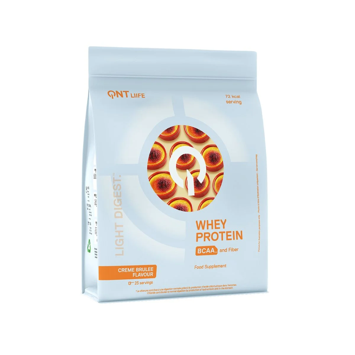 Φωτογραφία προϊόντος: QNT Light Digest Whey Protein Creme Brulee 500g