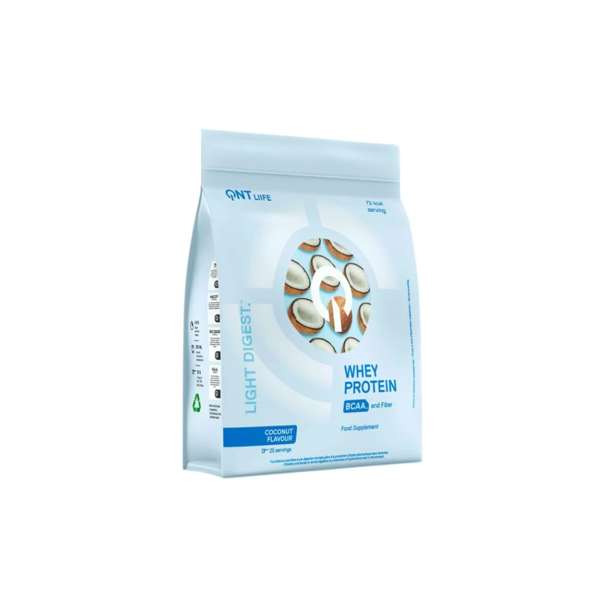 Φωτογραφία προϊόντος: QNT Light Digest Whey Protein Coconut, 500g