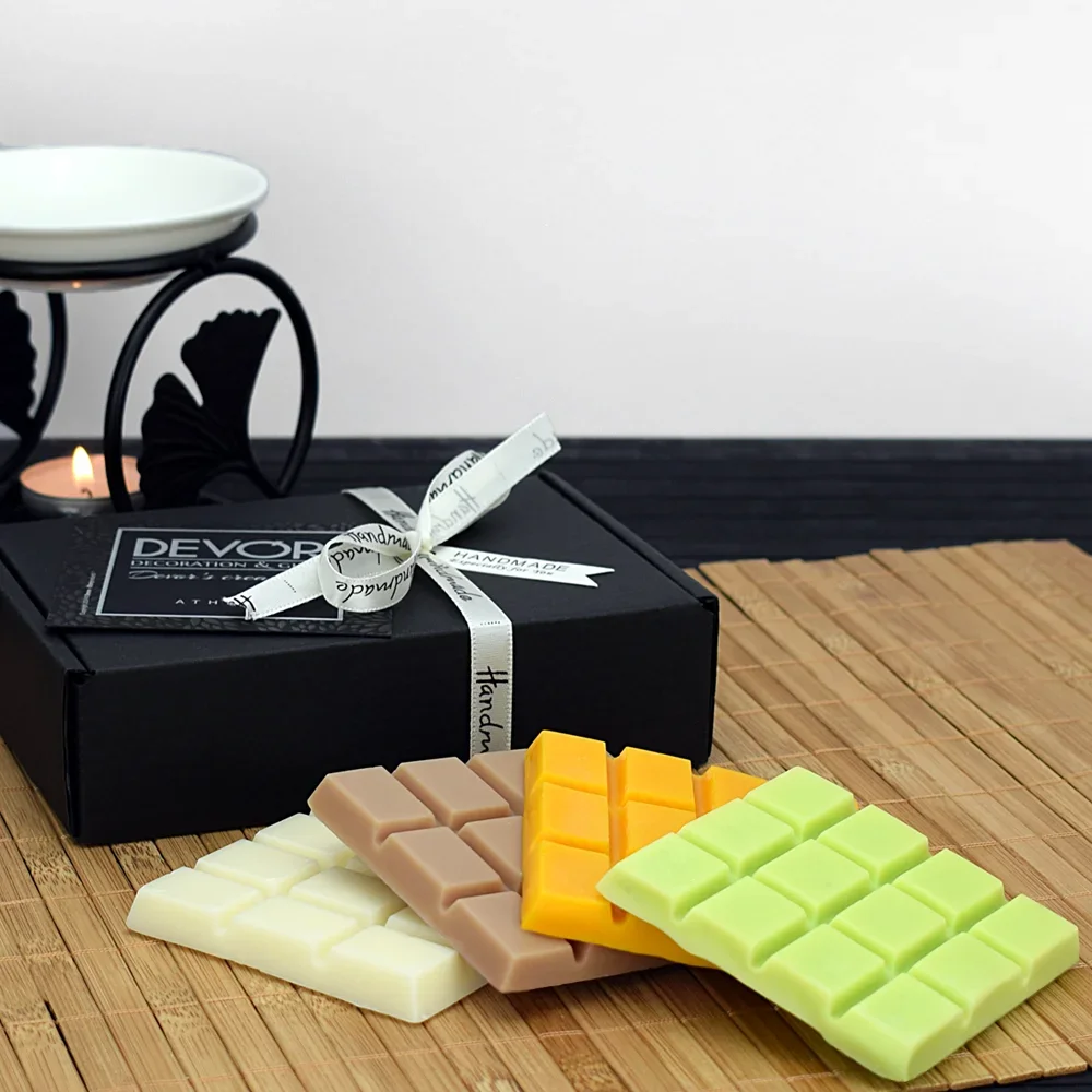 Φωτογραφία προϊόντος: OEM Wax melts χριστουγεννιάτικα, κουτί δώρου | 4 bars - 180gr
