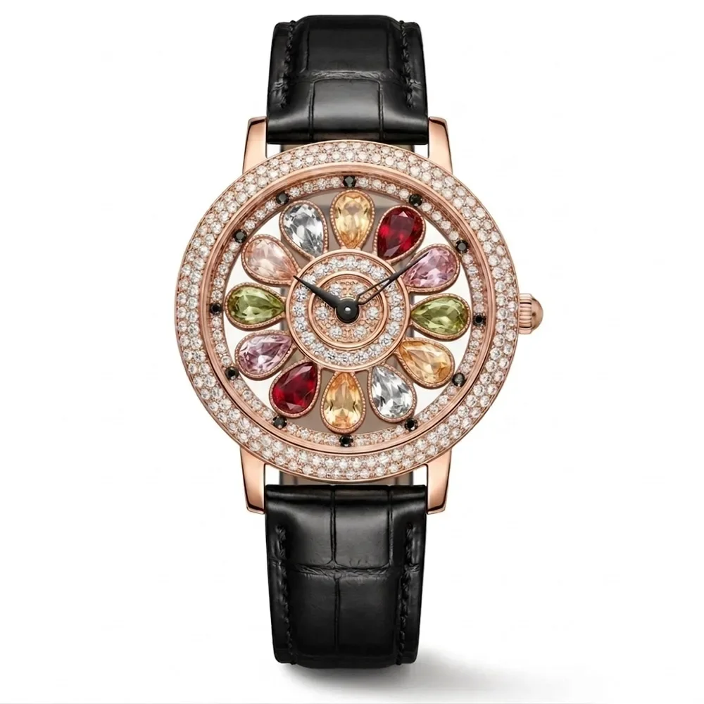 Φωτογραφία προϊόντος: OEM Γυναικείο ρολόϊ Crystal Blossom