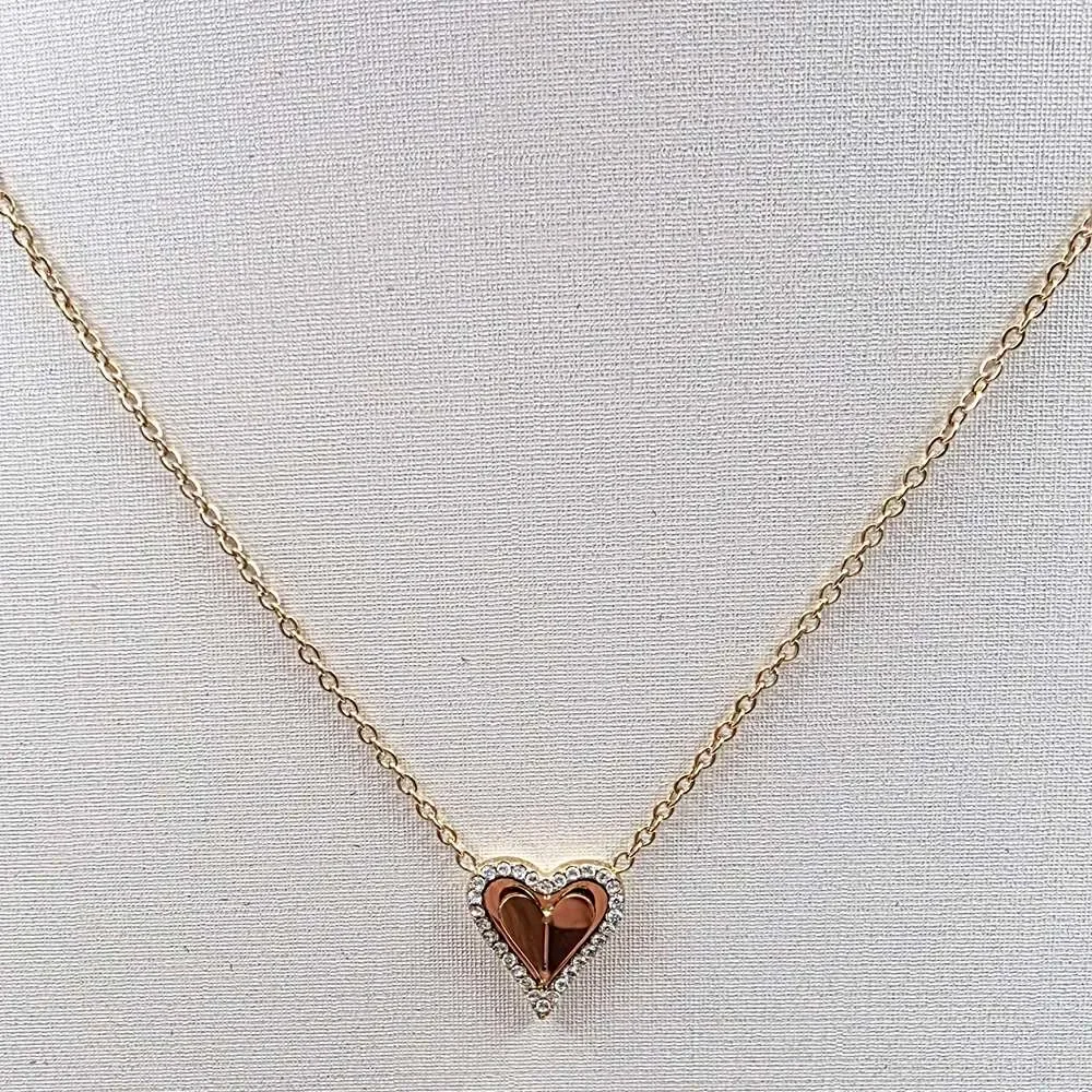 Φωτογραφία προϊόντος: OEM Double gold heart
