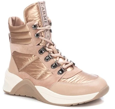 Φωτογραφία προϊόντος: Carmela γυναικείο μποτάκι sneaker ροζ 160293 Nude