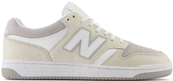 Φωτογραφία προϊόντος: New Balance ανδρικό sneaker σε μπεζ χρώμα δερμάτινο BB480LGW beige/White/Grey