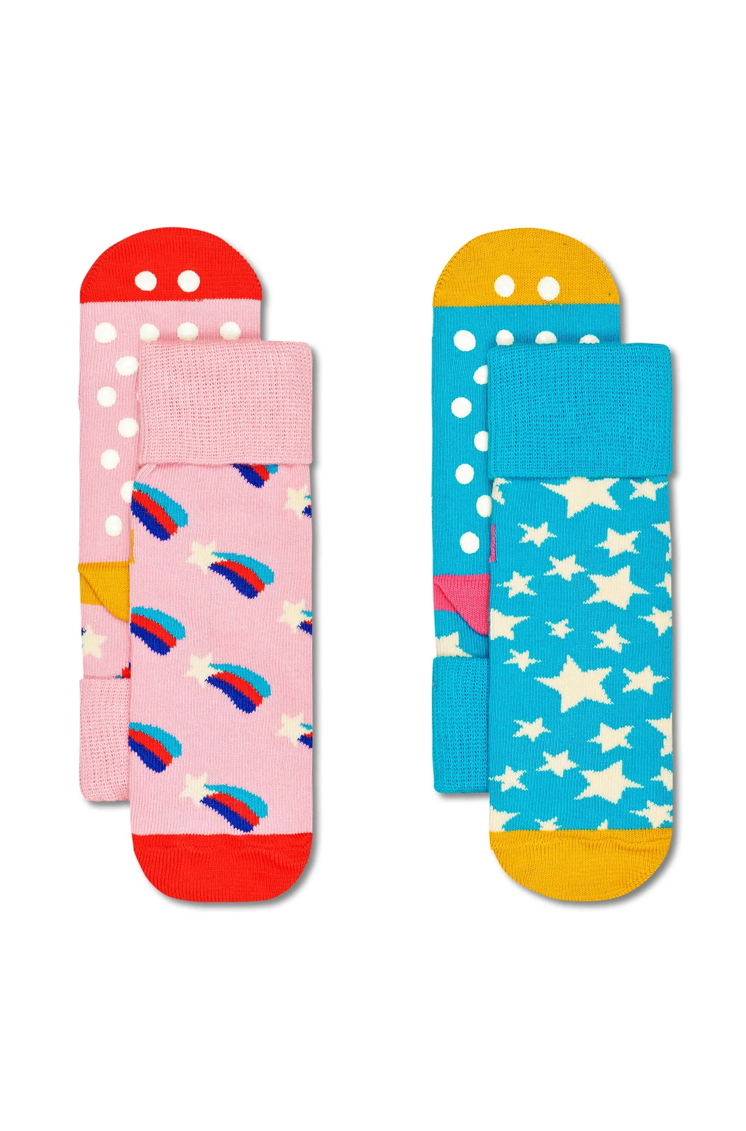 Φωτογραφία προϊόντος: HAPPY SOCKS ΚΑΛΤΣΕΣ ΠΑΙΔΙΚΕΣ ΑΝΤΙΟΛΙΣΘΗΤΙΚΕΣ 2-PACK KIDS SHOOTING STAR ANTI-SLIP ΠΟΛΥΧΡΩΜΟ