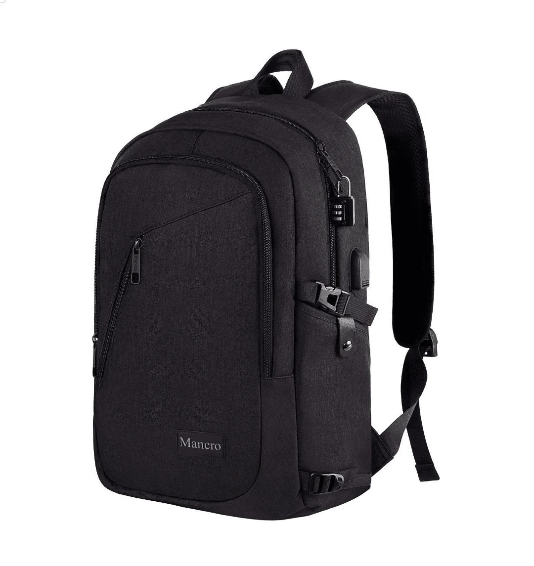 Φωτογραφία προϊόντος: Σακίδιο πλάτης 20L Laptop 15,6” Mancro 1006 μαύρο