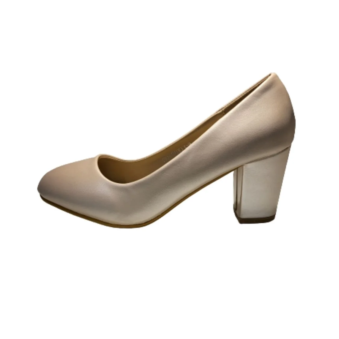 Φωτογραφία προϊόντος: Ideal shoes Γυναικείες γόβες με χοντρό τακούνι