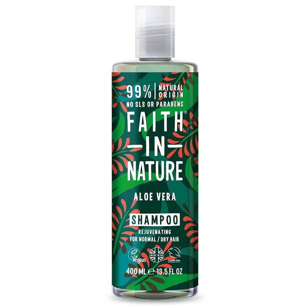 Φωτογραφία προϊόντος: Faith in Nature Aloe Vera Σαμπουάν κατά της Πιτυρίδας για Ξηρά Μαλλιά 400 mL - 0510106