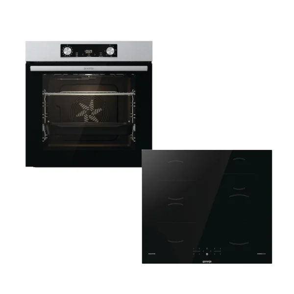 Φωτογραφία προϊόντος: Gorenje BO6737E02X GI641BSC Φούρνος με Επαγωγικές Εστίες