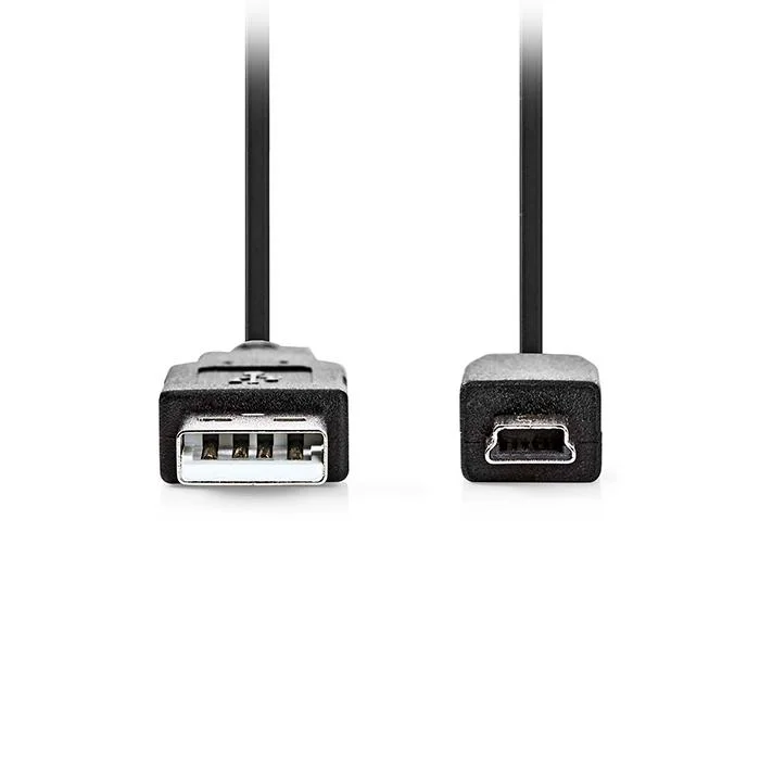 Φωτογραφία προϊόντος: NEDIS Καλώδιο USB High-Speed A αρσ. - Mini USB 5-pin αρσ., 3.00m.