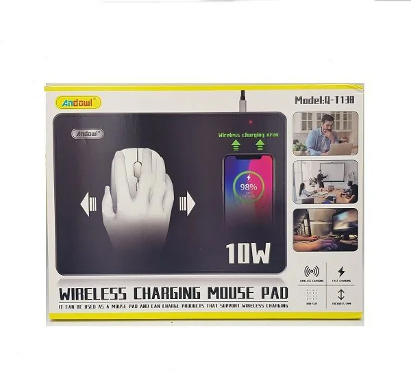 Φωτογραφία προϊόντος: Mouse Pad Ασύρματη Φόρτιση Andowl Q-t138