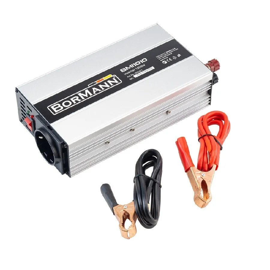 Φωτογραφία προϊόντος: ΜΕΤΑΤΡΟΠΕΑΣ INVERTER 12V-220V 1000W BORMANN - BMI1010