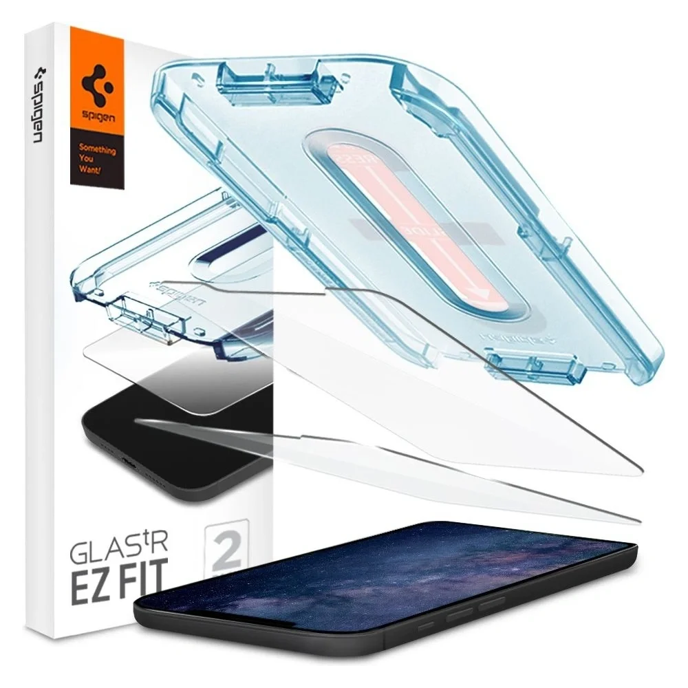 Φωτογραφία προϊόντος: Spigen GLAS.tR ez Fit Tempered Glass 2-Pack Apple iPhone 12/12 Pro