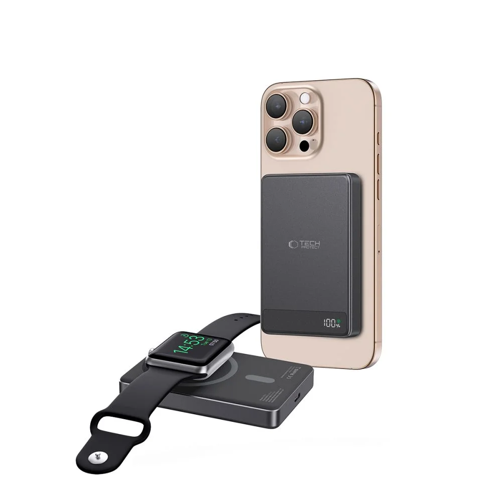 Φωτογραφία προϊόντος: Tech-Protect PB33 MagSafe Power Bank Lifemag 5000mAh Black
