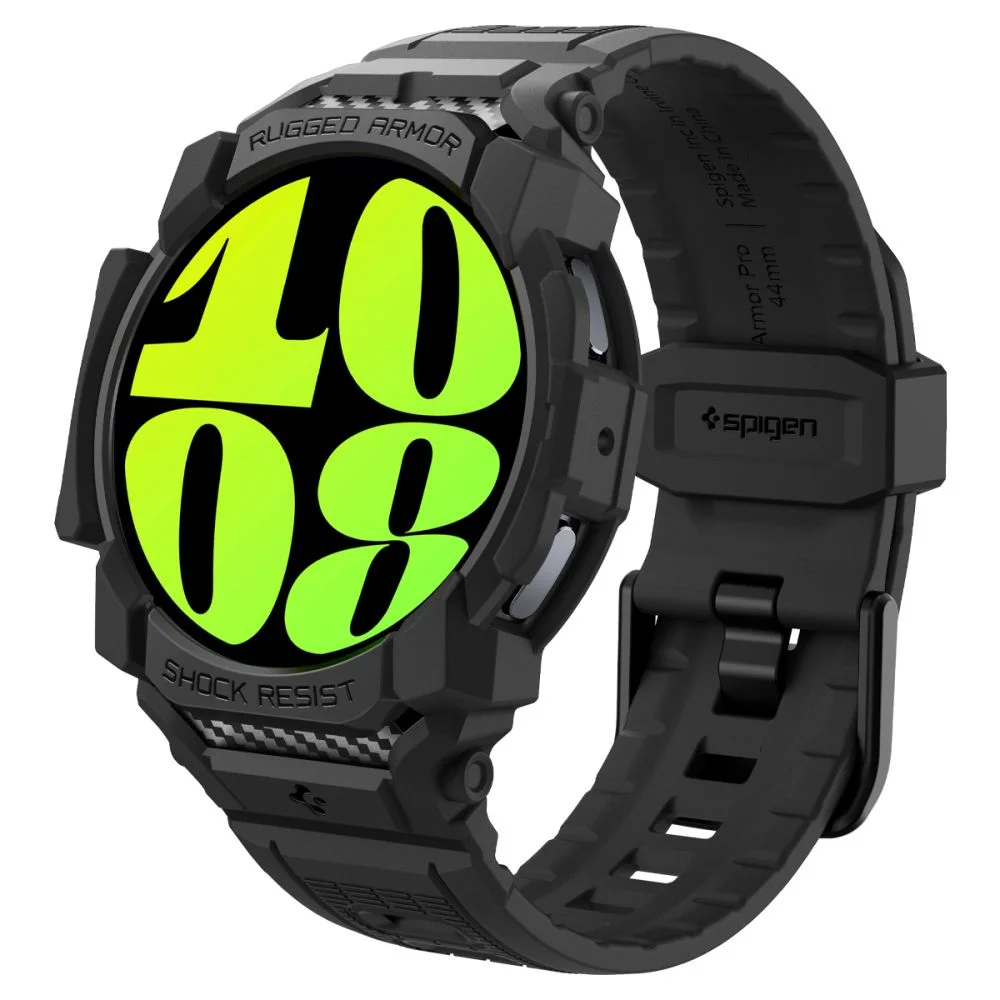 Φωτογραφία προϊόντος: Spigen Θήκη - Λουράκι Rugged Armor ”Pro” Samsung Galaxy Watch 7 (40 mm) Matte Black