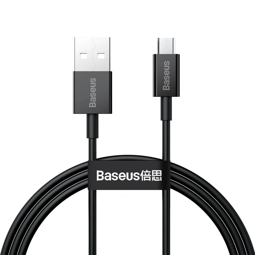 Φωτογραφία προϊόντος: Baseus Καλώδιο Superior Series Cable USB-A σε micro USB 2A 1m Black