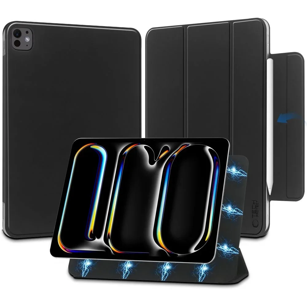 Φωτογραφία προϊόντος: Tech-Protect Θήκη Smartcase Magnetic iPad Pro 11" 5 / 6 / 2024-2025 Black