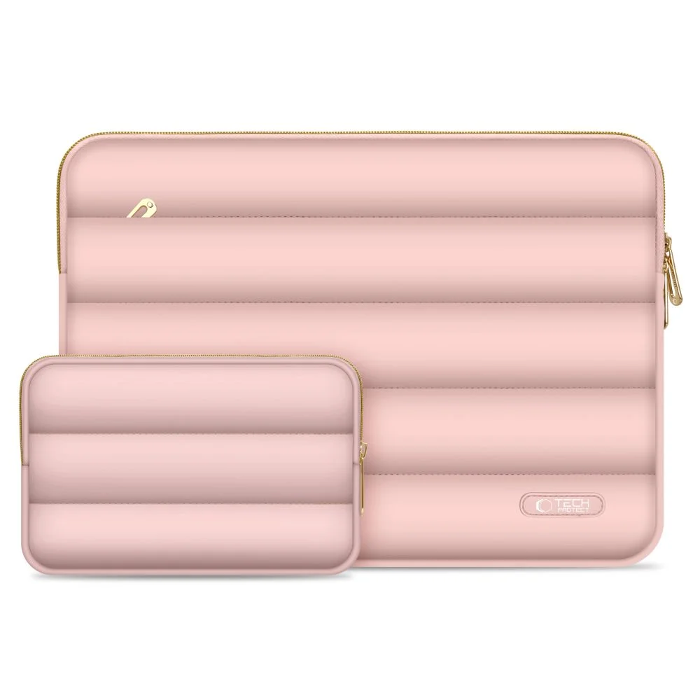 Φωτογραφία προϊόντος: Tech-Protect Θήκη Puffy MacBook / Laptop 13-14 με Τσαντάκι Dusty Rose