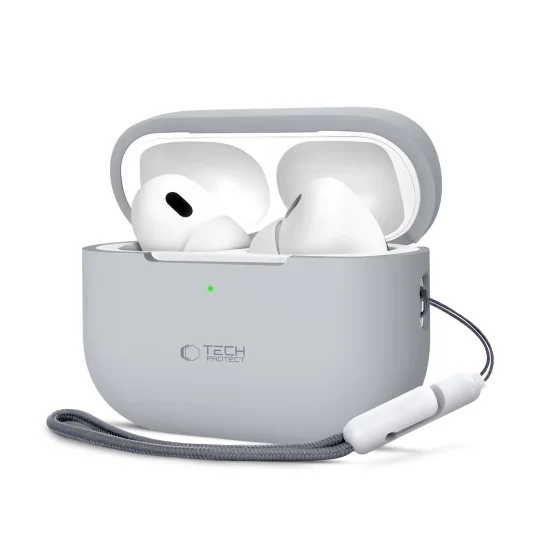 Φωτογραφία προϊόντος: Tech-Protect Θήκη Σιλκόνης Apple AirPods Pro 1 / 2 Crayon Grey