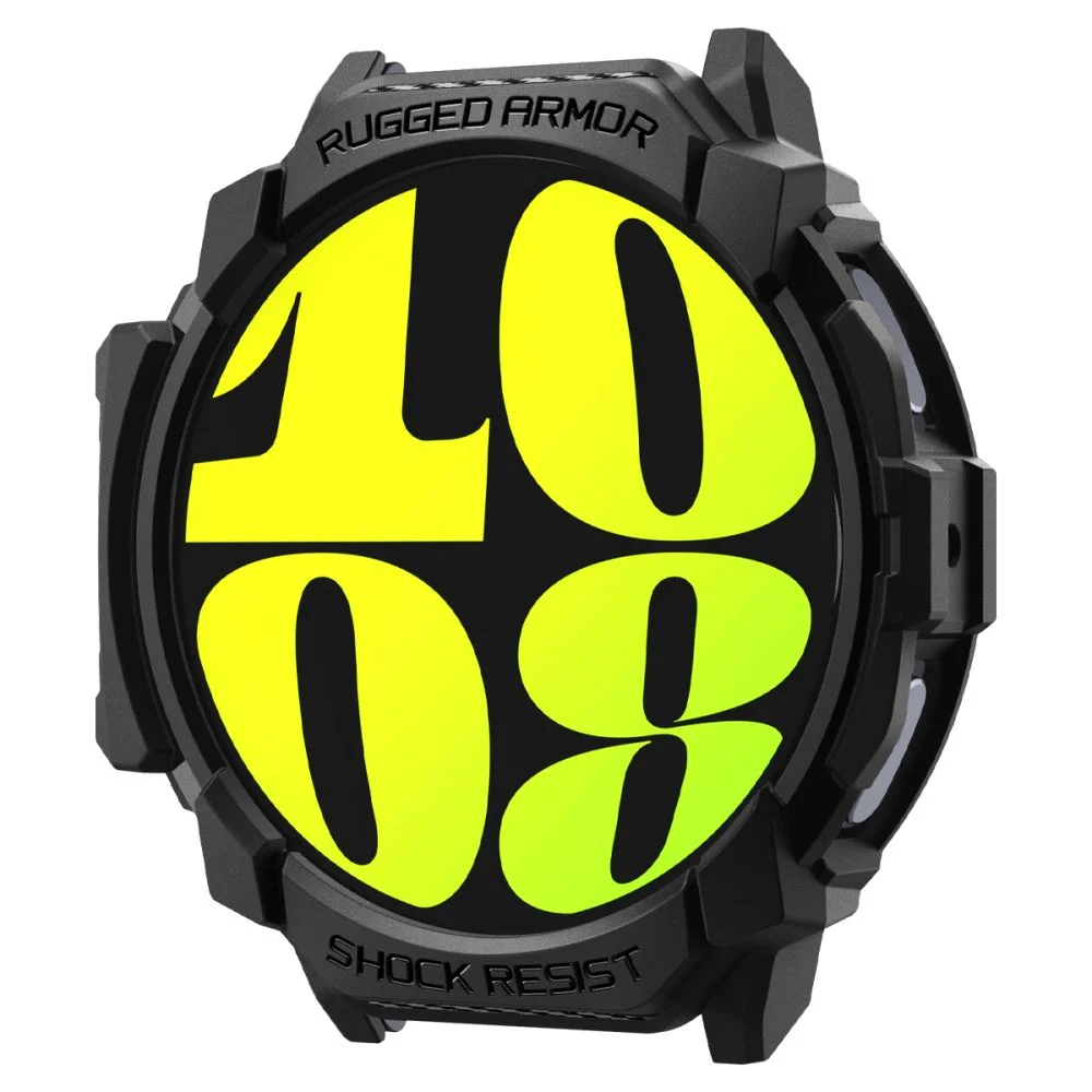 Φωτογραφία προϊόντος: Spigen Θήκη Rugged Armor Samsung Galaxy Watch 7 (44 mm) Matte Black