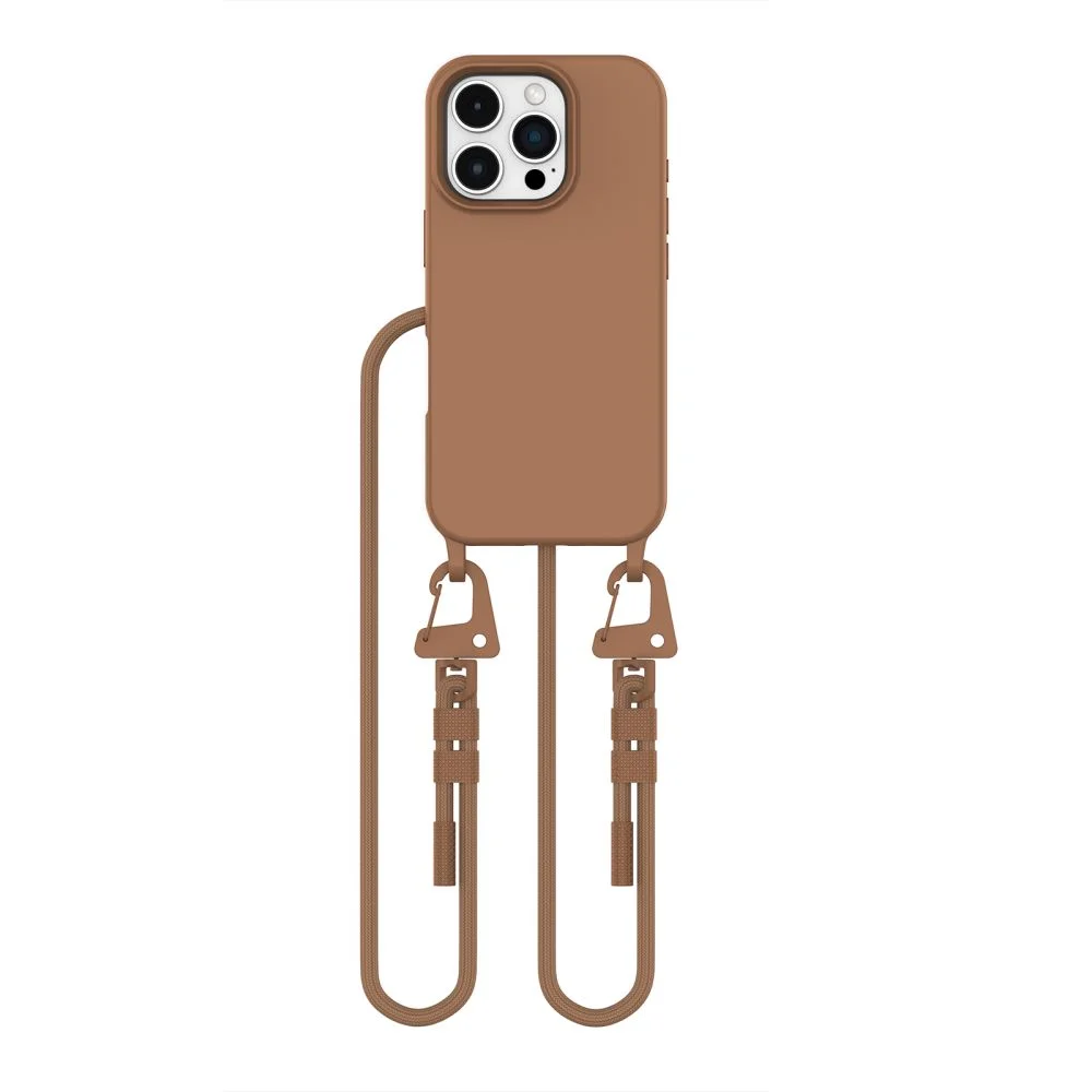 Φωτογραφία προϊόντος: Tech-Protect Θήκη με Κορδόνι MagNecklace MagSafe iPhone 16 Pro Chocolate Brown